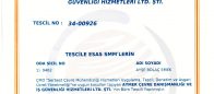 Aymer TMMOB Büro Tescil Belgesi